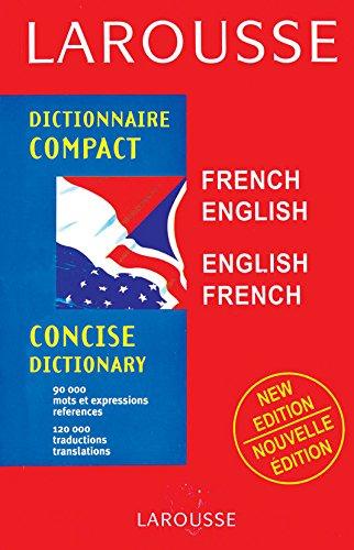 Goyal Saab Foreign Language Dictionaries French - English / English - French Larousse Compact French Dictionary 